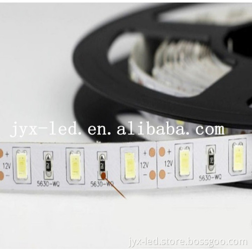Alibaba newest 5m/roll 60led/m wireless led strip light 5630 flexible led strip light for Decoration 1 years warranty